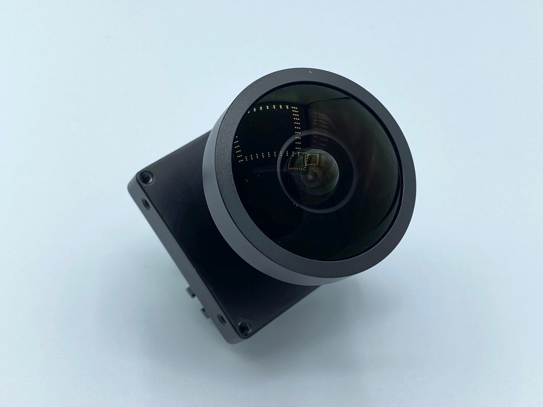 USB3.0 USB3 Vision対応 12M魚眼カメラ　CB120UC-180 or CB120UM-180　レンズタイプ・対角：円周魚眼/等距離射影・180度