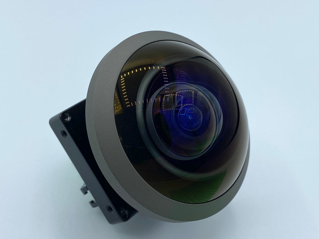 USB3.0 USB3 Vision対応 12M魚眼カメラ　CB120UC-250 or CB120UM-250　レンズタイプ・対角：円周魚眼/等距離射影・250度