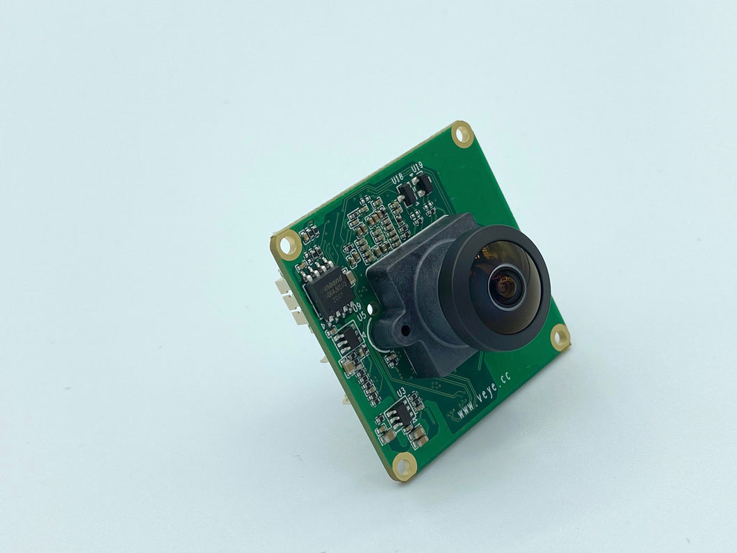 USB2.0出力　高感度フルHD魚眼ボードカメラ　CS-USB-IMX307-220　レンズタイプ・対角FOV：円周魚眼/等距離射影・220度